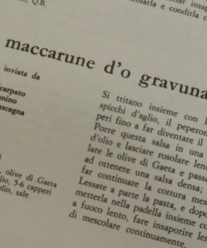 Spaghetti alla Gravunaro